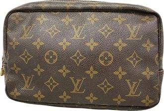 Louis Vuitton Brown Pouch (Pre-Owned)