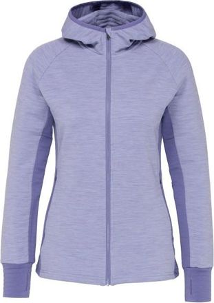 Stoic MerinoFleece260 FlenSt. II Zip Hoody Merinohoodie f&uuml;r Damen | lila