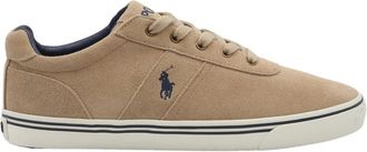 Ralph Lauren Su&egrave;de Sneakers - Heren - Sneakers - Beige - 40 EU - Su&egrave;de - Schoenen