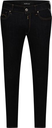 Replay Womens New Luz Skinny-Fit Jeans in Blue Denim - Size 30W/30L