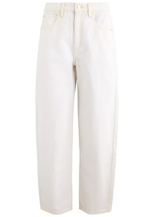 Frame Denim Low Slung Barrel-leg Jeans - White - 27 (W27 / UK8-10 / S)