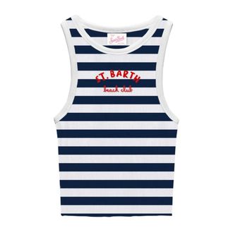 MC2 Saint Barth Sleeveless Tops, female, Multicolor, L, Tank