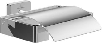 Villeroy & Boch Villeroy&boch - Dispensador De Papel Higi&eacute;nico Con Tapa Villeroy Et Boch Elements - Striking Chrome