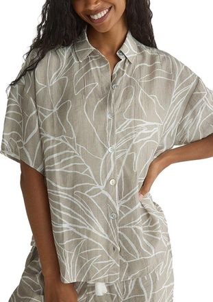 Bella Dahl Oversized Short Sleeve Shirt