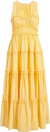 Cinq à Sept Abito midi Sirrina - Giallo