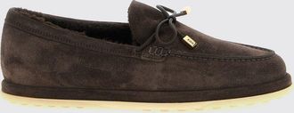 Tod's Suede Calfskin Loafers with Wool Lining and a Rubber Sole
