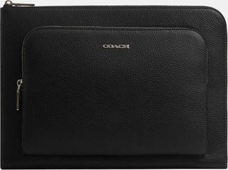 Coach Mens Ethan Portfolio in Signature - Black - One Size