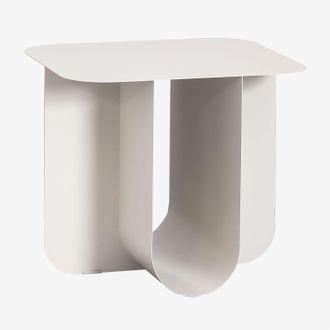 Sklum Sklum - Mesa Auxiliar Para Jard&iacute;n Rectangular 45x40 Cm En Acero Norman