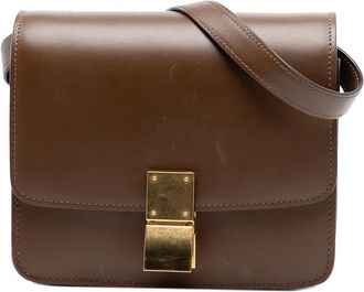 Celine Pre-owned Celine Small Calfskin Classic Box Ladies ANLX4B7WT5UU3LGL