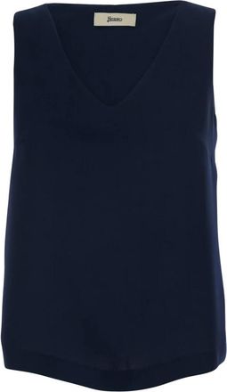Herno Tops - Dames - Tops zonder mouwen - Blauw - M - Tops
