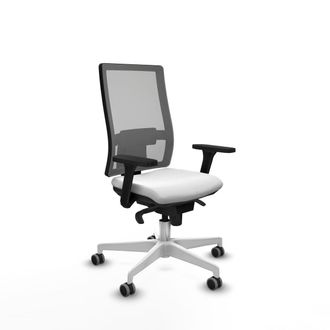 Piqueras y Crespo Piqueras Et Crespo Horna Silla De Oficina Blanca Ajustable