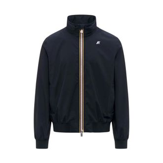 K-Way K-Way, Rain Jackets, male, Blue, Size: 2XL Arsene Stretch Dot Jacket