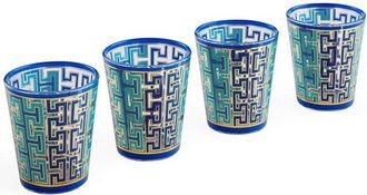 Jonathan Adler Boxed Madrid Glassware - Set of 4