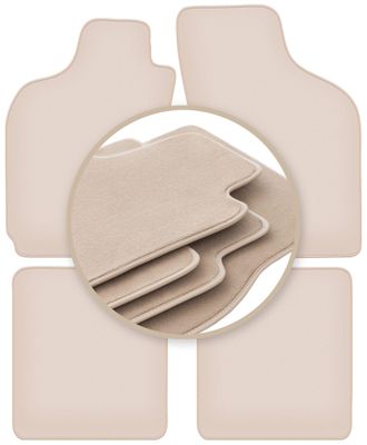 OEM Alfombrillas Beige Premium Para: Fiat Palio Weekend Familiar 1996-2004