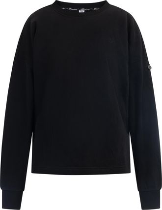 Dreimaster Dreimaster Oversized sweatshirt Dames zwart