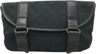 Gucci Pre-owned Belt Bags, female, Black, Size: ONE SIZE Pre-owned Vintage Belt Bag