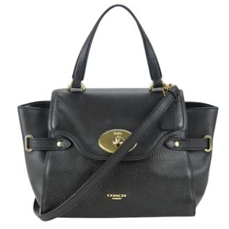 Coach Borsa a spalla in pelle Pre-owned - - Pre-owned - Donna - Nero - ONE SIZE