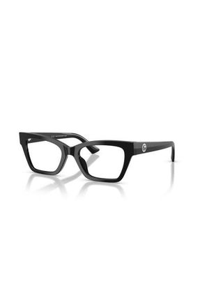 Giorgio Armani 49mm Cat Eye optical glasses in Black at Nordstrom