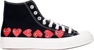 Comme Des Garçons Comme des Garçon Männer s Converse -Turnschuhe Stoff schwarz/rot