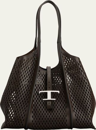 Tod's Medium-Small TodS Di Bag Folio Shopping Bag from