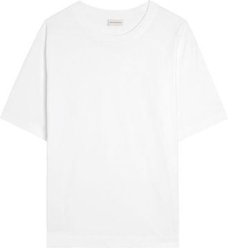 Dries Van Noten Heydu Cotton T-shirt - White - S (UK8-10 / S)