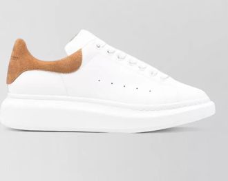 Alexander McQueen leather oversized low-top sneakers