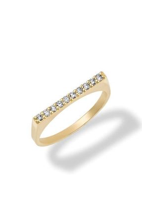Lana Jewelry 14K Gold Pavé Diamond Geometric Ring in Yellow Gold at Nordstrom, Size 6