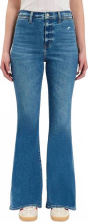 Daze Sunset Flare High Rise Jeans In Too Sweet