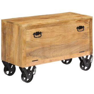 vidaXL Zapatero Madera Maciza De Mango 86x35x55 Cm Vidaxl