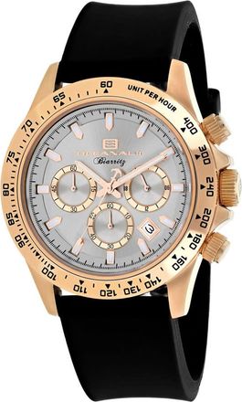 Oceanaut Biarritz Chronograph Quartz Silver Dial Mens Watch OC6118R