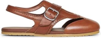 Dries Van Noten Ms 261 Schoenen - Heren - Sandalen - Bruin - 43 EU - Schoenen