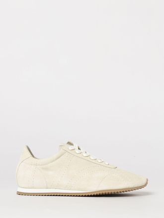 Toteme Flex Quilted Suede Sneakers