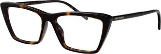 Saint Laurent Glasses, female, Brown, Size: 54 MM Mica Thin Optical Glasses