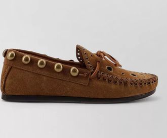 Isabel Marant suede leather loafers