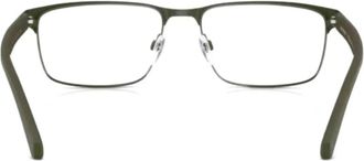 Emporio Armani Bril met rechthoekig montuur - Groen