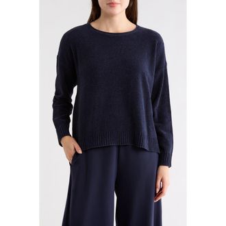 Eileen Fisher Chenille Knit Sweater in Ink at Nordstrom Rack, Size Xx-Small