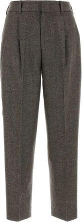 Pantaloni Torino Geplooide pantalon - Bruin
