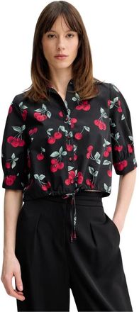 Twinset Camisa de Algod&oacute;n Estampada - Blouses & Shirts - Mujer - Multicolor - M