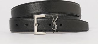 Saint Laurent Cintura in pelle di agnello YSL Saint Laurent