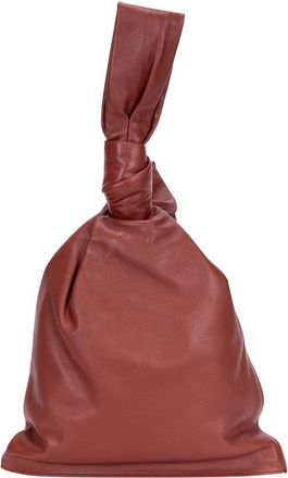 Bottega Veneta Brown Smooth Calfskin Leather Twist (Authentic Pre-Loved)