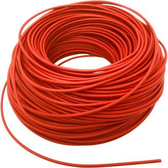 OEM Cable De Instalaci&oacute;n H07v-k (lgy) 1,5 Mm&sup2; Trenzado Rojo 100 M