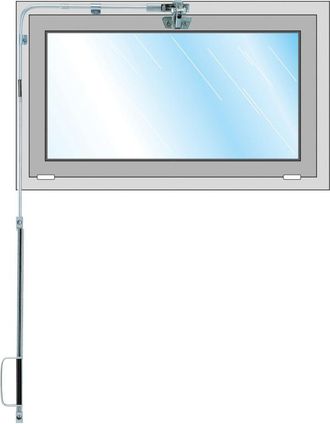 Groom Actuador Ventana Groom Liobal 500 Cable Flexible 3000 Mm