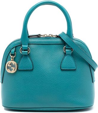 Gucci Pre-owned Gucci Mini Leather GG Charm Dome Satchel Ladies Z9DDKM2LN1QXJT6G