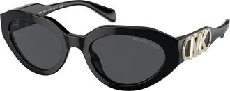 Michael Kors MK2192 EMPIRE OVAL 300587 Womens Sunglasses Black Size 53