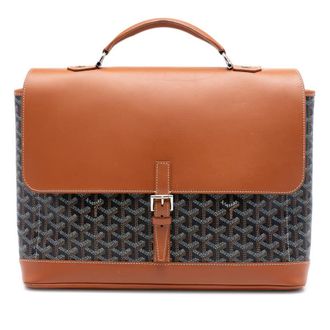 Goyard Pre-owned Goyard Goyardine Citadin Briefcase Unisex DOJ50QJEJ21NLN98
