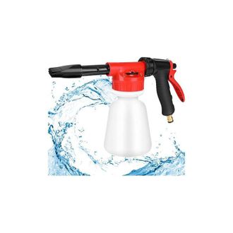 OEM Pistola De Espuma, Pulverizador De Espuma De 1 Litro, Pistola Pulverizadora Ajustable Para Dispensador De Jab&oacute;n Conectado A Manguera De Jard&iacute;n Univers