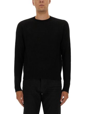 Tom Ford Black Crew Neck Sweater
