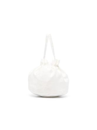 Il Gufo Linen-Polyamide Blend Clutch - White