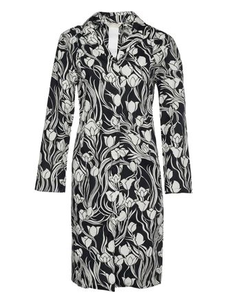 Max Mara Abito a fiori Pre-owned - Nero