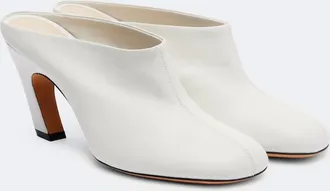 Le Monde Beryl Le Monde B&eacute;ryl Mica leather mules